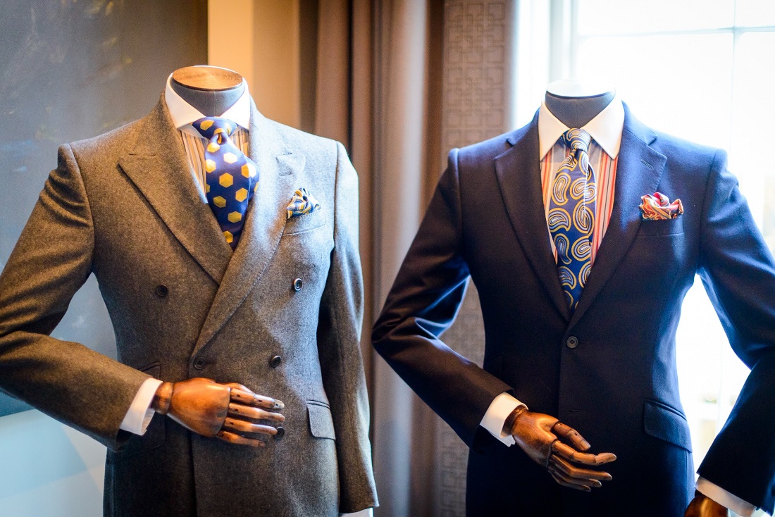 Cravate En Soie Turnbull & Asser Pour Neiman Marcus - Fait Main En Angleterre - Rare